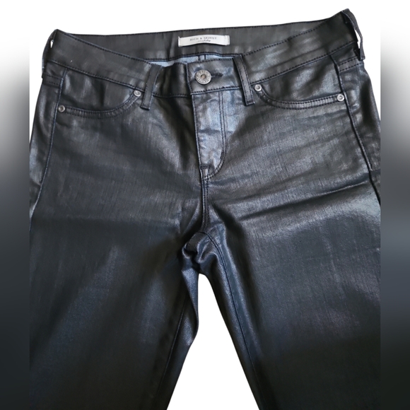 Rich & Skinny  coated Jeans - Picture 2 of 11